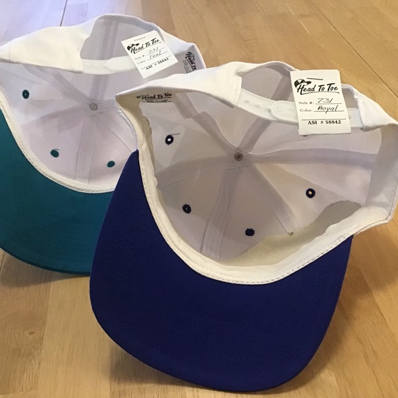 Ball Cap Set Teal Blue NWT - Picture 2 of 3